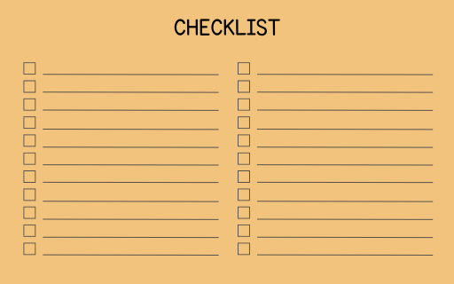Checklists